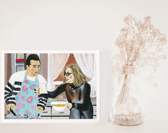 Fold In The Cheese Limited Edition 5x7 Print