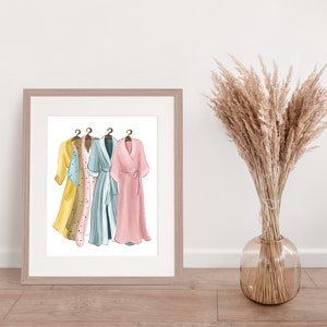 Golden Girls Miami Friends Robes Art Print