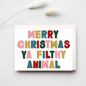 Pop Culture Merry Christmas Card Set