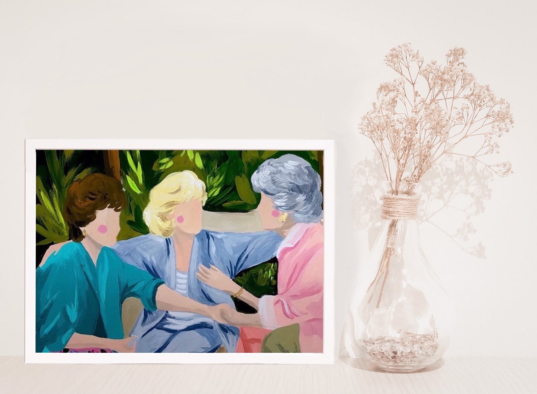 Blanche Dorothy and Rose Limited Edition 5x7 Print Etsy
