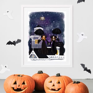 Movie Inspired  Illustration Print