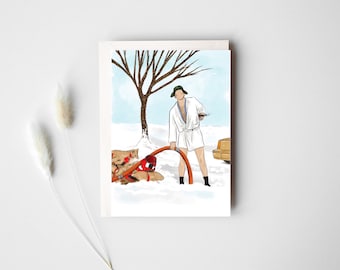 Funny Pop Culture Christmas Card Set