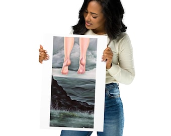I Dreamed I was Rising Up Giclee Original Painting Print