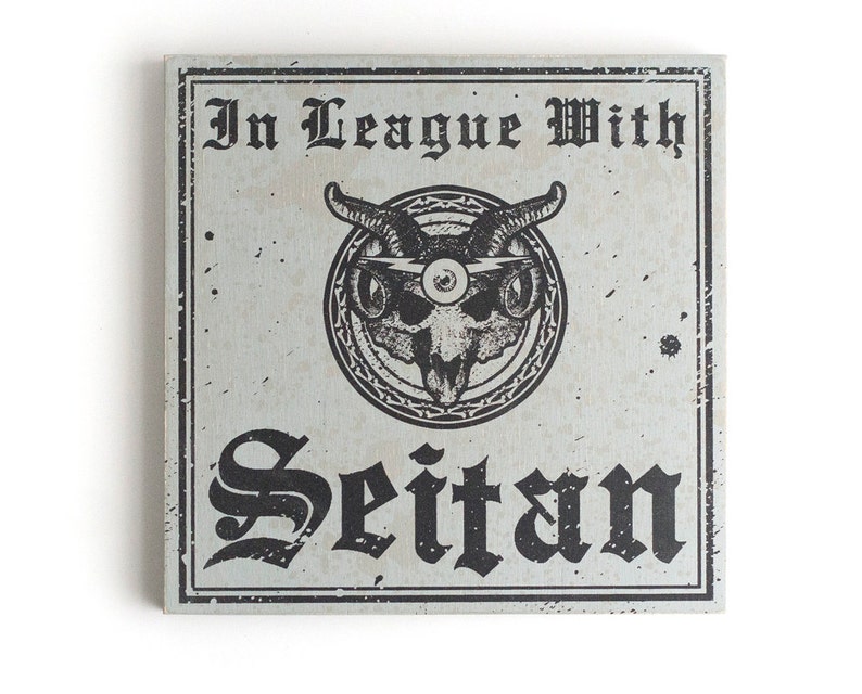 In League With Seitan Screenprint 6 image 2