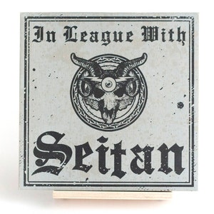 In League With Seitan Screenprint 6 image 1