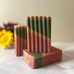 Apple Orchard Handcrafted Soap, Soap Bar, Artistic Soap, Creative Soap, Handmade Soap, Artisan Soap, Autumn Soap, Rustic Soap