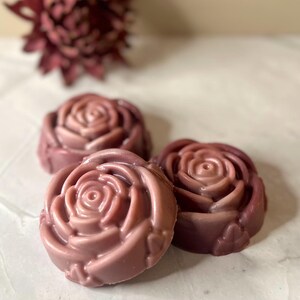 Wild Rose Handcrafted Soap, Soap Bar, Artistic Soap, Creative Soap, Handmade Soap, Floral Soap, Artisan Soap