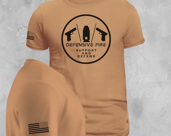 Defensive Fire Pistols-logotypskjorta