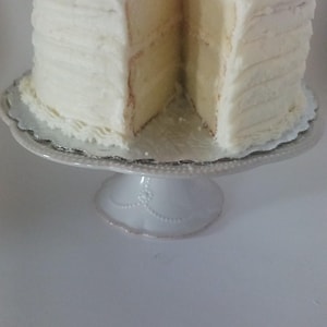 Free Shipping Lemon layer cake with homemade lemon curd-made from scratch Lemon layer cake with homemade lemon curd-Homemade Lemon cake