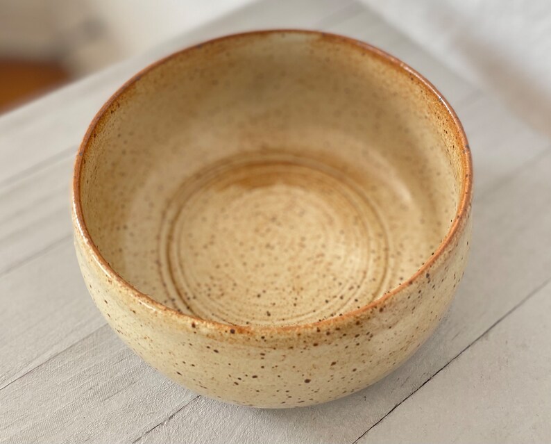 Ceramic Bowl Handmade Pottery Bowl-Stoneware Bowl image 4
