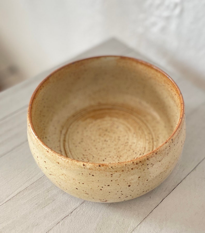 Ceramic Bowl Handmade Pottery Bowl-Stoneware Bowl image 2