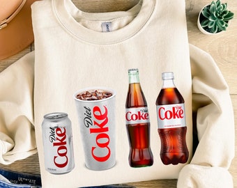 Diet Coke Sweatshirt: Coca Cola Graphic Hoodie