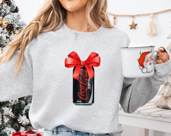 Red Bow Coquette Cola Zero Shirt - Trendy Soda Tee