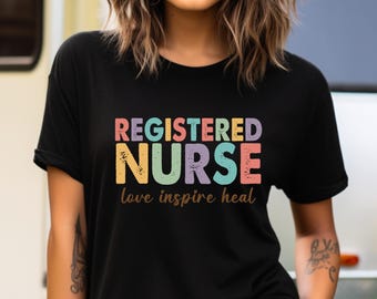 Registered Nurse T-Shirt, RN Graduation Gift