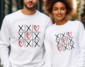XOXO Valentine's Day Shirt, Valentine XOXO Sweatshirt, Women Valentine Tee, Love Shirts, Xoxo Cute Shirt, Girlfriend Couples Valentine Gift