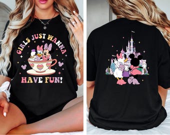 Comfort Colors Disney Besties Shirt, Minnie Daisy Summer Tee