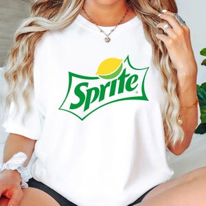 Sprite Logo Shirt: Unisex Crewneck Tee for Soda Lovers