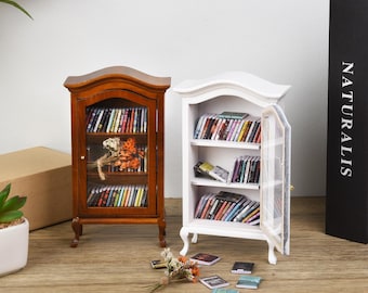 Libreria Anxiety Edition personalizzata con nome, regalo per amanti dei libri, libreria in miniatura, decorazione per lo studio, regalo per il migliore amico, Booktok, biblioteca