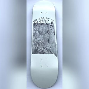 Dwel skateboards, skater gift , skateboard art, skater girl, gifts for skaters, skateboard deck , skateboard graphic