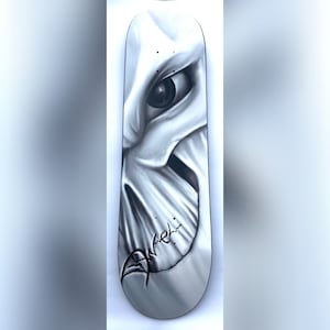 Bones Skateboard  DWEL Dwel skateboards, skater gift , skateboard art, skater girl, gifts for skaters, skateboard deck , skateboard graphic