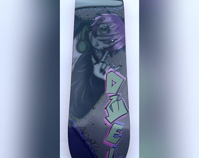 Vinnie pride skateboard collab deck