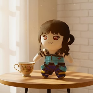 K Pop Demon Hunters Zoey Plushie Anime Soft Toy