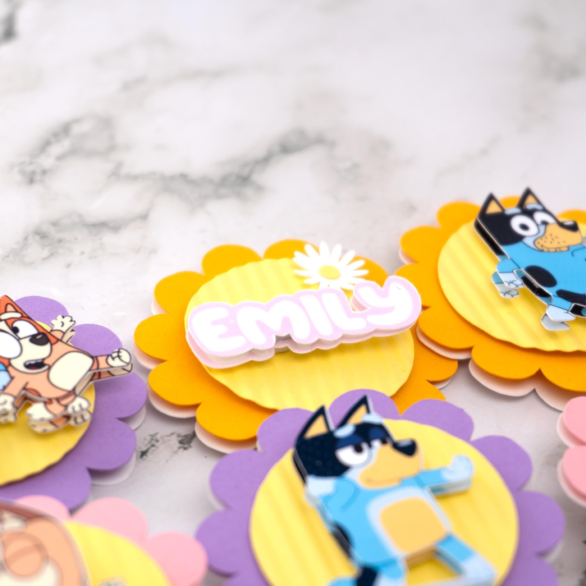 3D Cupcake Toppers (Set of 12)