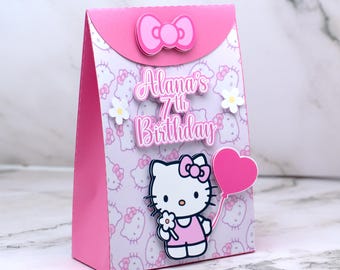 thumbnail image 2 of 20 Hello Kitty Personalized Water Bottle Labels – Birthday Party Favors For Kids 2 of 4