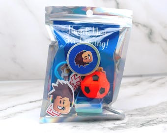 Roblox-bedankjesdoosvullers - Kids Verjaardag Goody Bag Speelgoed - Roblox-feestgunsten - Aangepaste feestfolders - Feestartikelen gamerthema