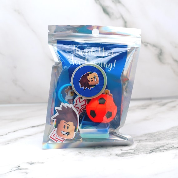 Roblox Favor Box Fillers - Kids Birthday Goody Bag Toys - Roblox Party Favors - Custom Party Handouts - Gamer Theme Party Supplies