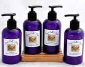 Shea Butter Lotion 8oz, Organic Oils, Natural Skincare, Lavender, Vanilla, Passion Fruit
