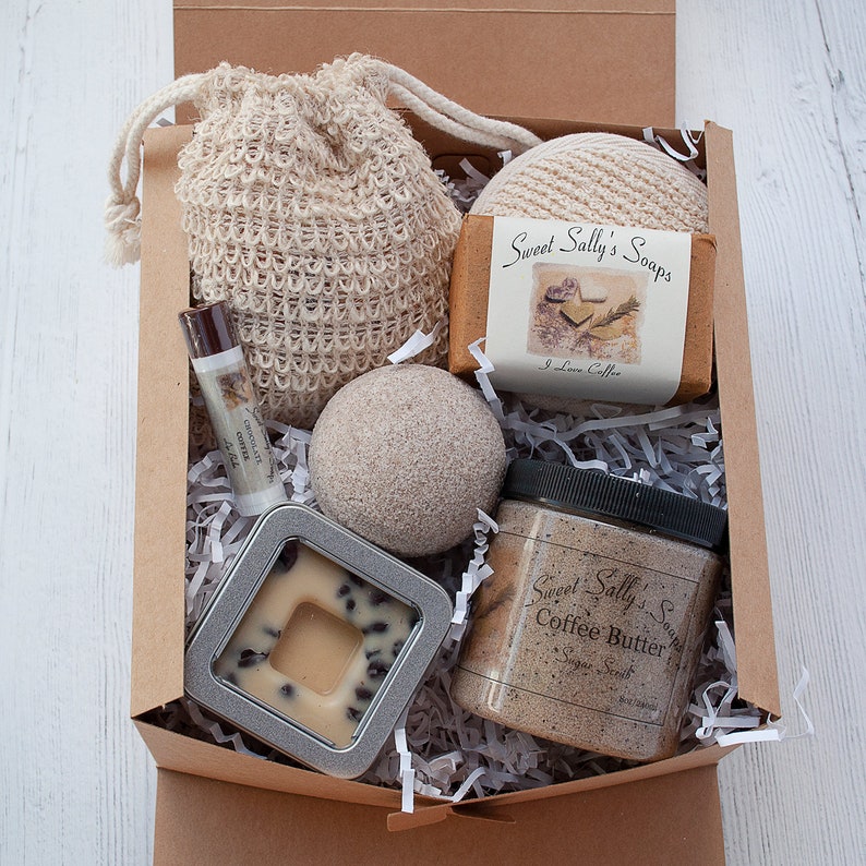 Coffee Self Care Spa Gift Set for the Coffee Lover image 0