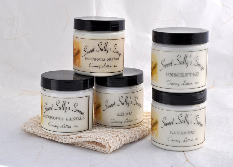 Lotion Gift Set Creamy Lotion Set of 3 Etsy