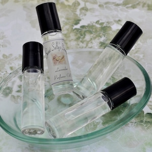 Lavender Perfume Oil, Essential Oil Natural Perfume, Roll-On image 1