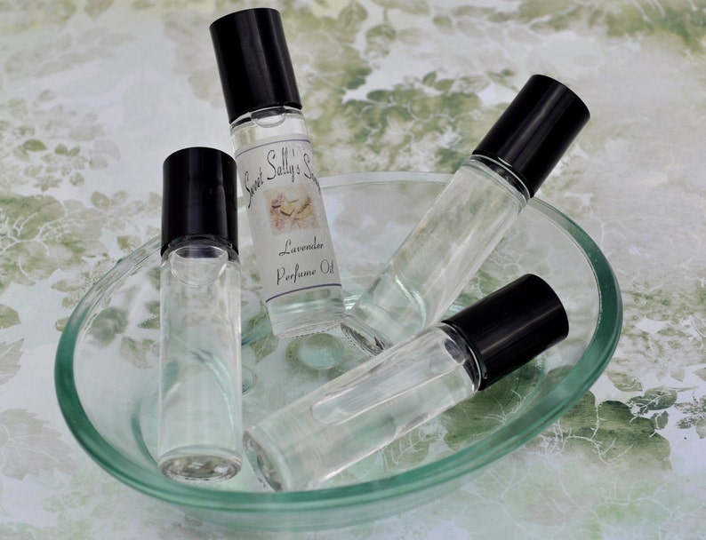 Lavender Perfume Oil, Essential Oil Natural Perfume, Roll-On image 1