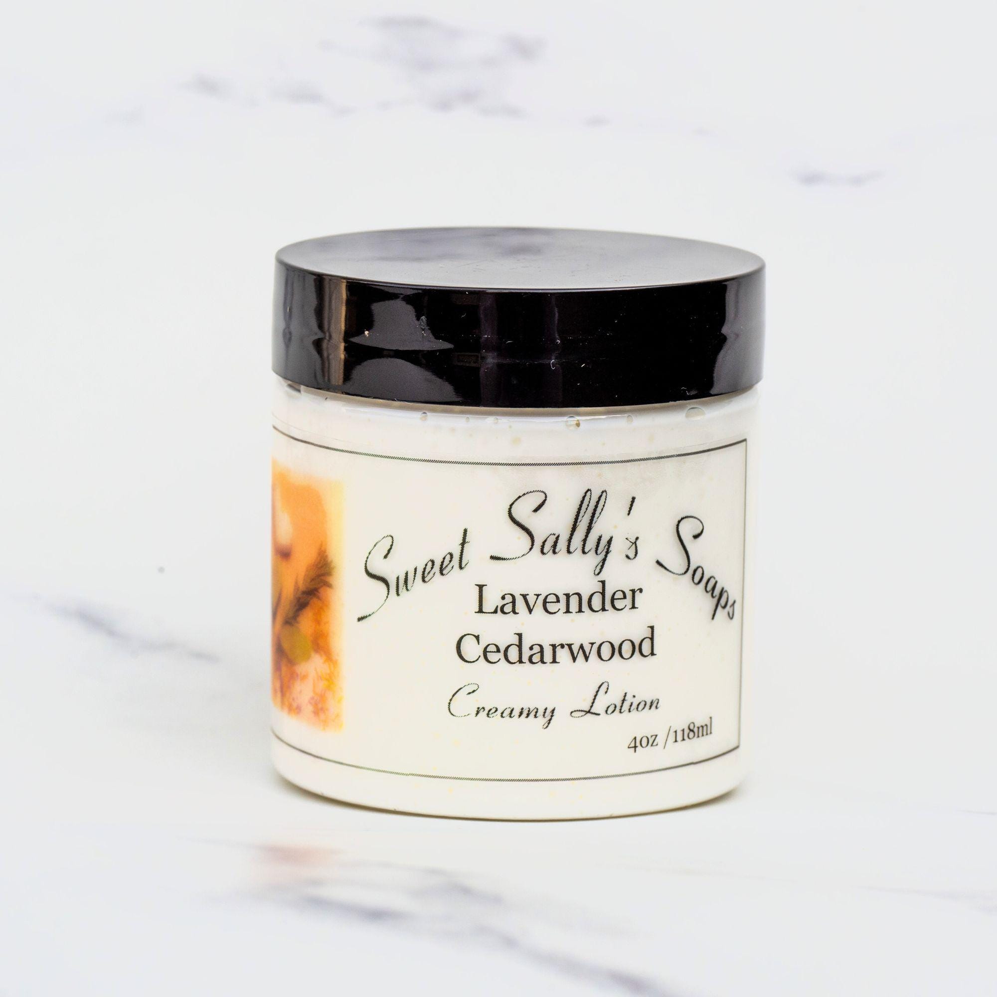 Lavender Cedarwood Creamy Lotion, Natural Skin Care, Moisturizing Body Lotion, Essential Oil Scented