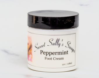Peppermint Foot Cream 4oz