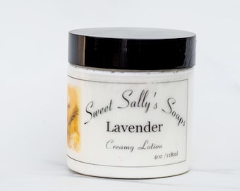 Lavender Lotion, Lavender Essential Oil Lotion, Natural Skin Care, Bridesmaid Gift, Gift for Mom, Moisturizing Lotion, Body Lotion