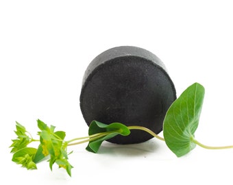 Zero Waste Solid Shampoo Bar Charcoal, Eco-Friendly