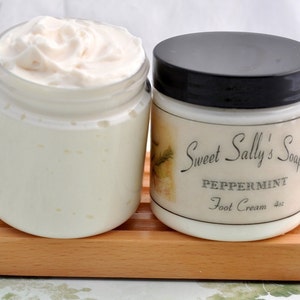 Peppermint Foot Cream 4oz