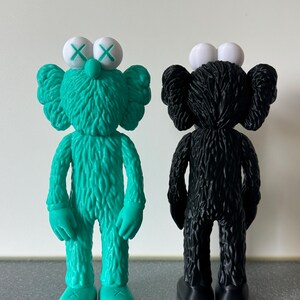 KAWS Figurine Available in Various Colors 3D Printed Art Collectible - Etsy
