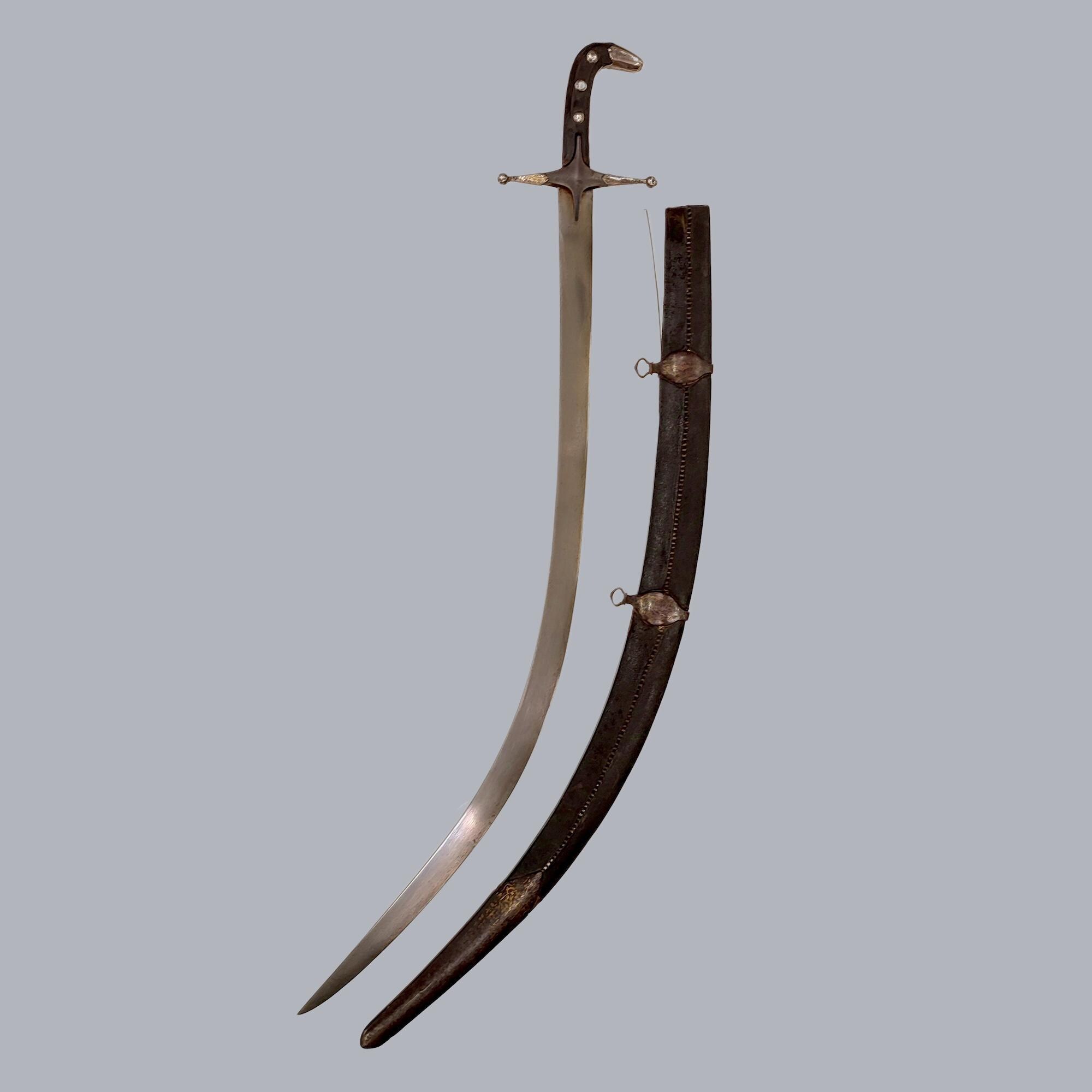 Antique Ottoman Shamshir Sabre 17th Century Islamic Saber Sword ...