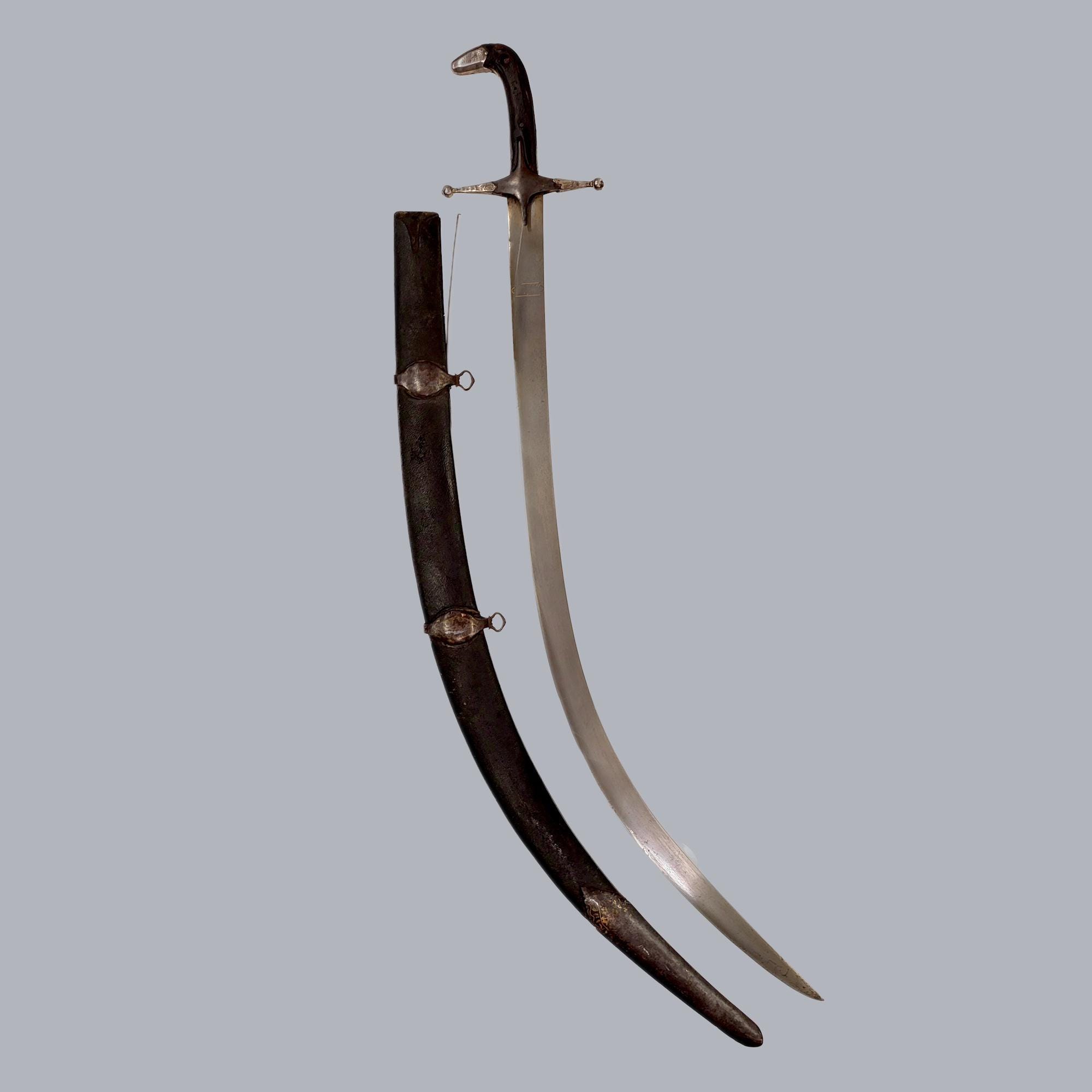 Antique Ottoman Shamshir Sabre 17th Century Islamic Saber Sword ...