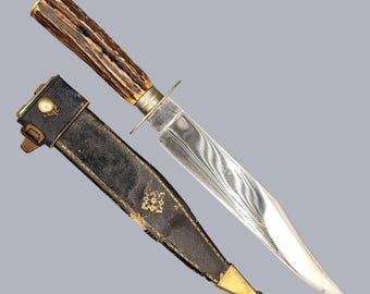 Antique 1850s Australian Export Bowie Knife by James Rodgers Sheffield #A713