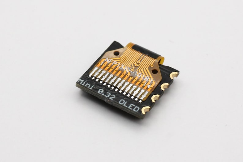 Smallest I2C OLED Display Screen, 60x32, Miniature DIY Project image 6