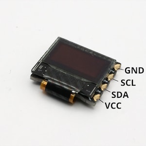 Smallest I2C OLED Display Screen, 60x32, Miniature DIY Project image 4