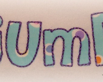 Cheri Stitchie Font Embroidery Applique Design