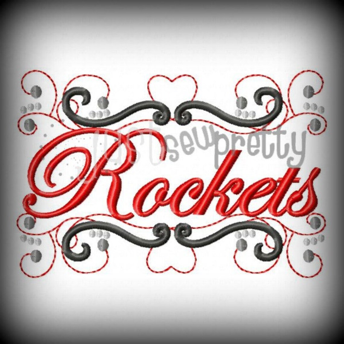 Rockets Pride Embroidery Design - Etsy
