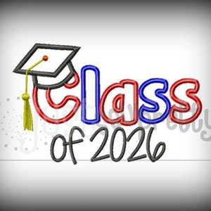 Class of 2026 Embroidery Cap main image 0
