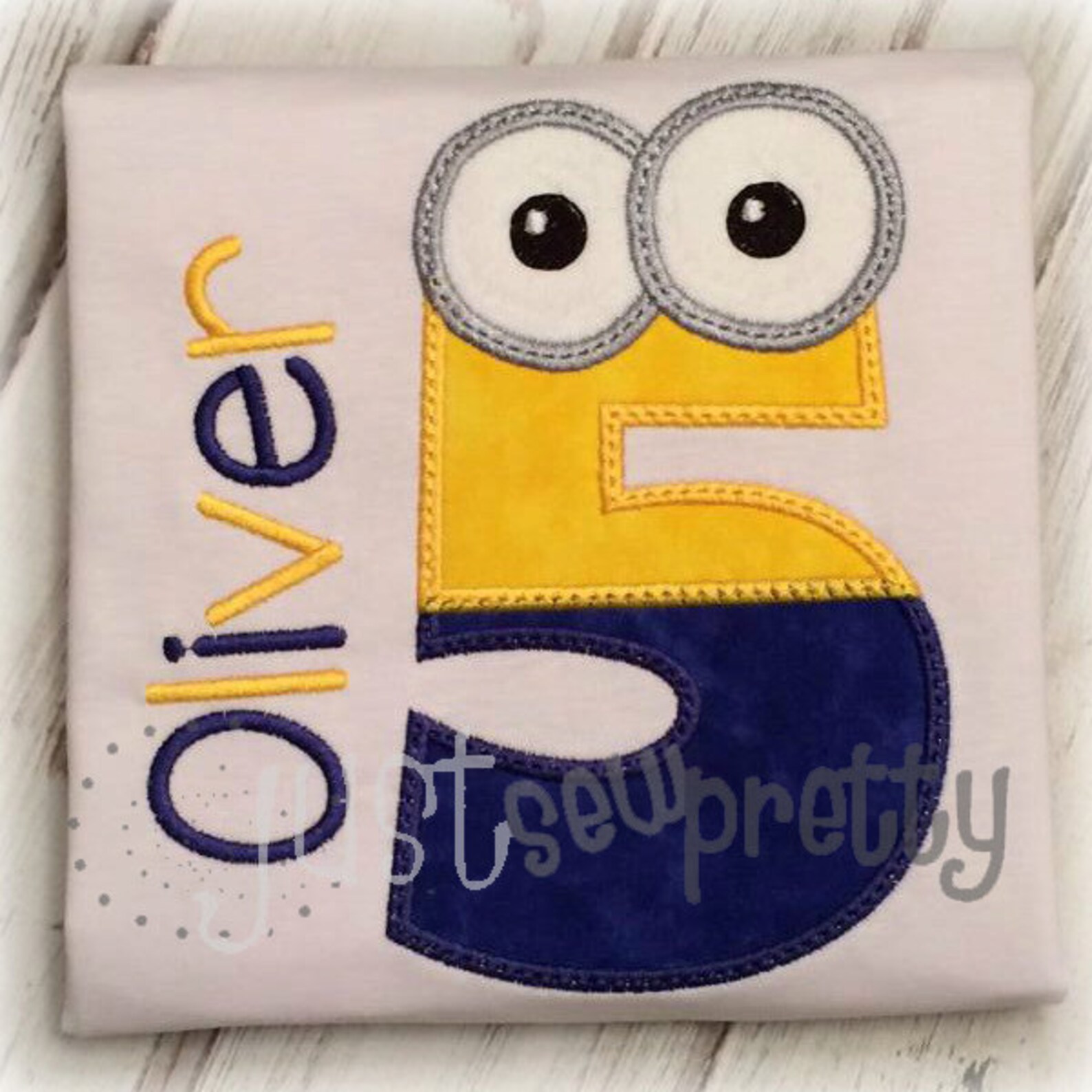Little Helper Number Set Embroidery Applique Design - Etsy